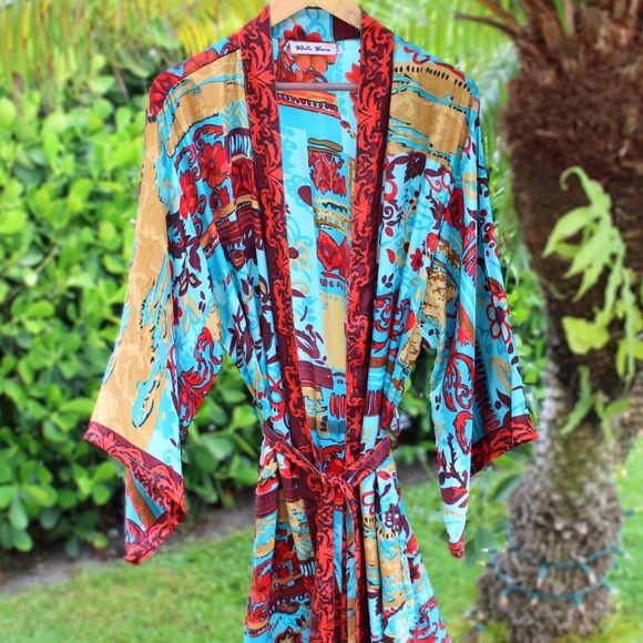 Kimono Dressing Gown/Duster/Cover-up - Picture 2 of 2